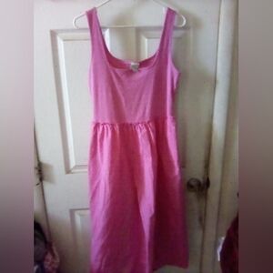 Pink Sleeveless  Dress